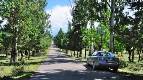 Иссык куль на машине