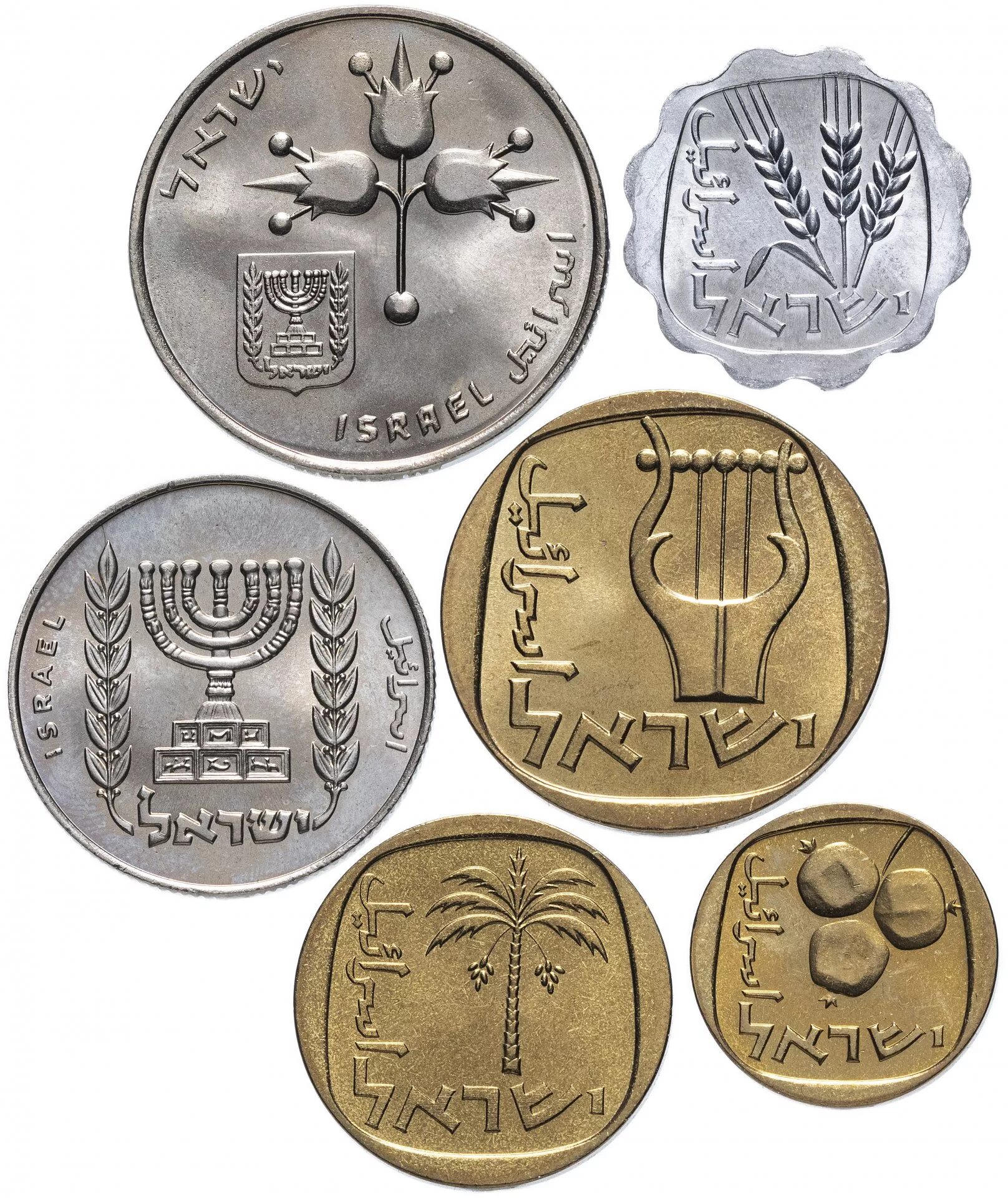 древний серебряный шекель.