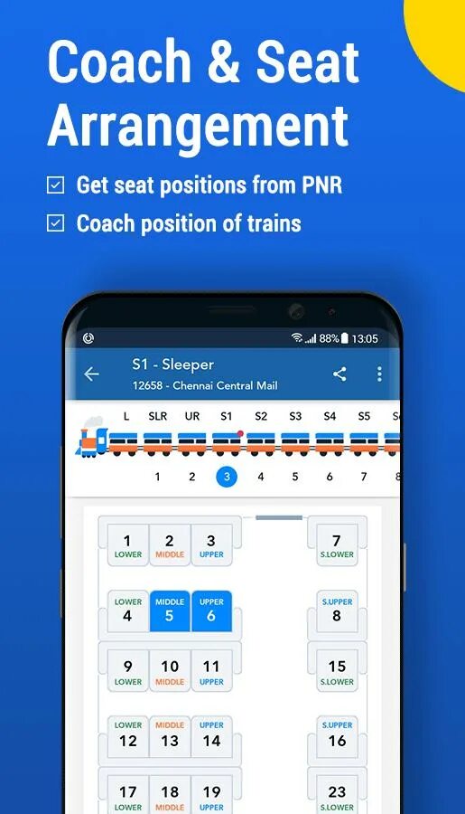 Train position. Train positions.