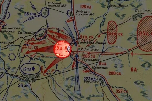 Высота 43 3. Синявино бои 1941. Синявинская операция 1943 года карта. Вторая Синявинская наступательная операция карта. Синявинская наступательная операция 1942.