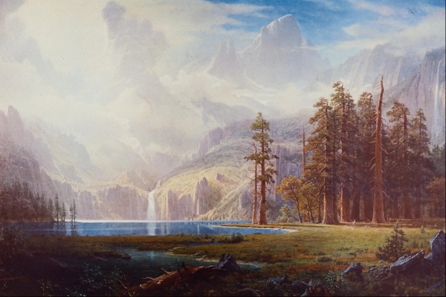 Как правильно пейзаж или пейзаж. Пейзаж albert bierstadt весна. альберт бирштадт море. горноводный пейзажи. пейзажи северии.