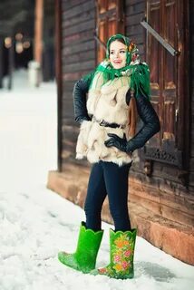 Валенки одевать
