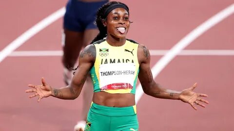 #Athletics,#Elaine Thompson,#2020 Olympics.