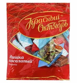 Вес 1 конфеты мишка косолапый