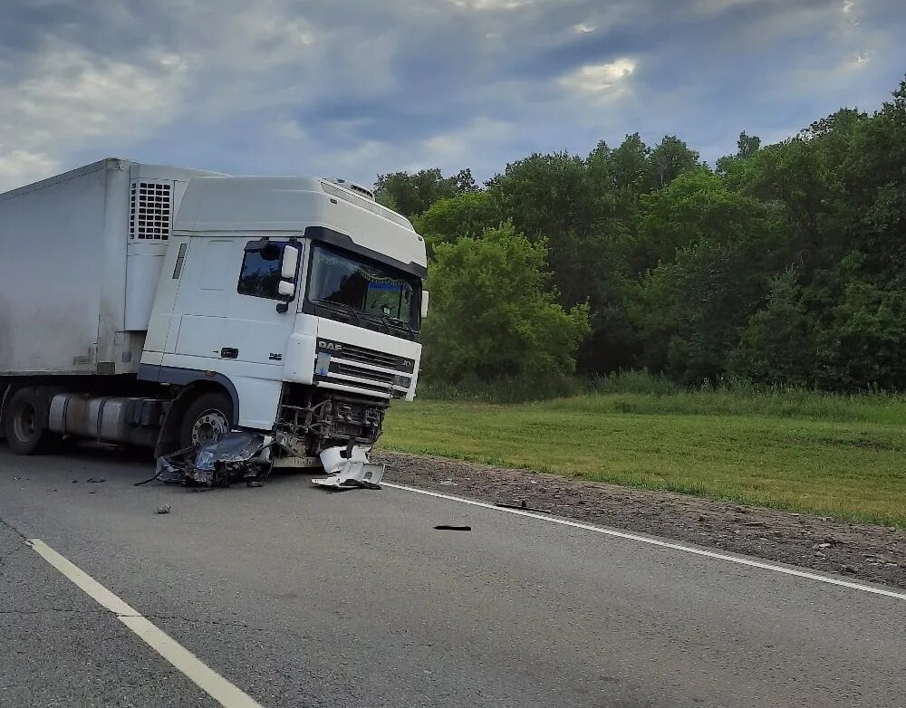 Дтп грузовые автомобили. Даф 105 трассе. ДТП на м5 Тольятти Сызрань.