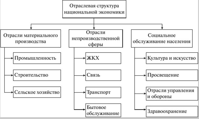 Отрасль в сфере национальной экономики. Составляющие элементы структуры национальной экономики. Схема национальной экономики России. Отраслевая и секторальная структуры национальной экономики. Основные виды структур национальной экономики.