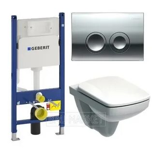Унитаз подвесной с инсталляцией geberit delta