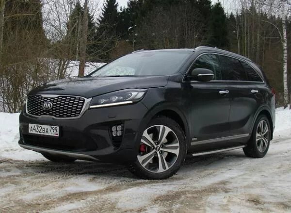 Валим боком на Kia Sorento Prime 2.2 disel - KIA Sorento (3G), 2,2 л, 2017 года 