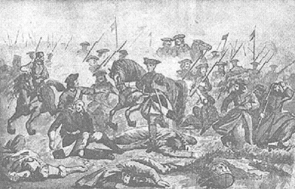 Поражение под головчином. Битва при Головчине в 1708. Бой у Раевки 1708.