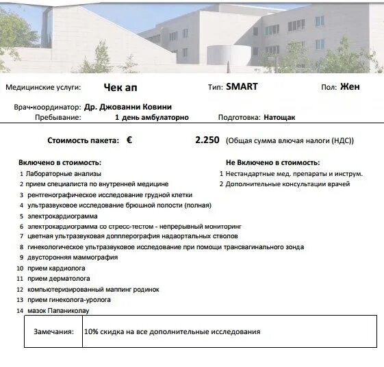 Чекап организма анализы. Чекап организма анализы