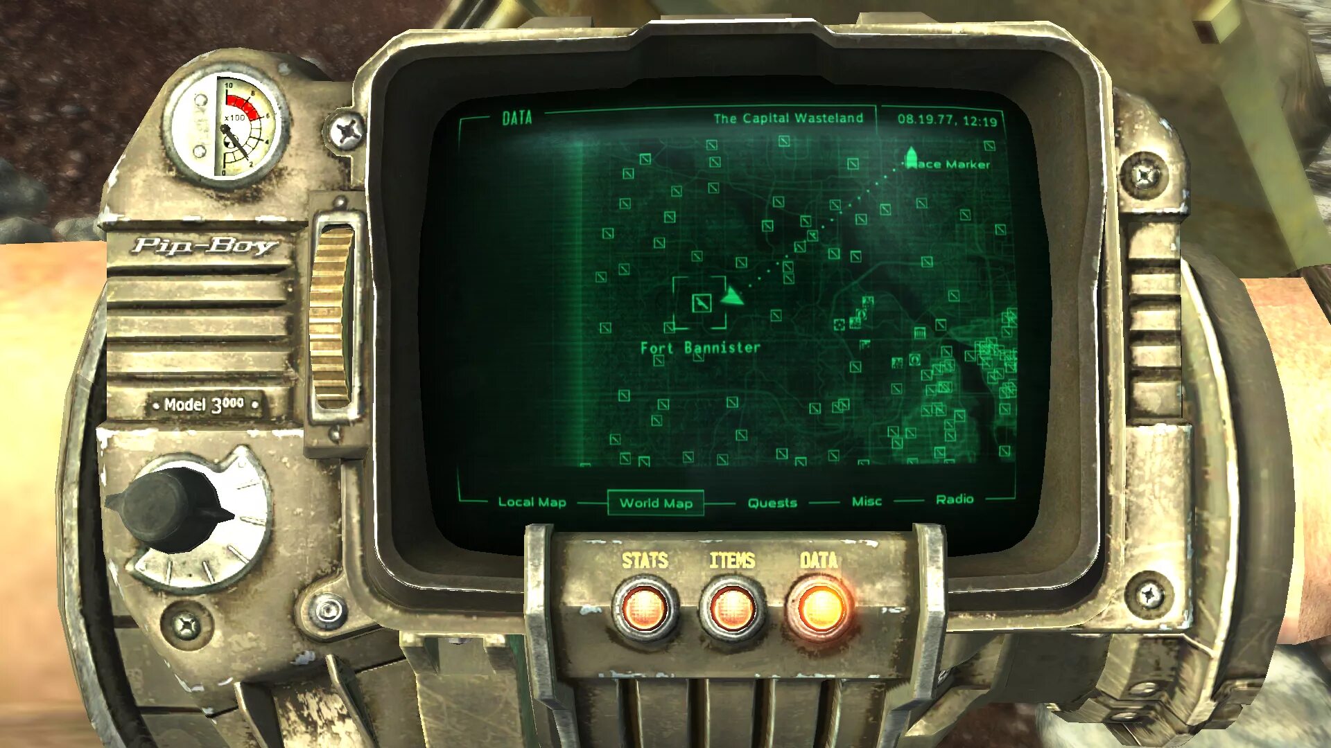 Сенсорный модуль fallout. Fallout 3 исторический музей. ttw fallout 3. исторический музей фоллаут 3. карта fallout 3 исторический музей.