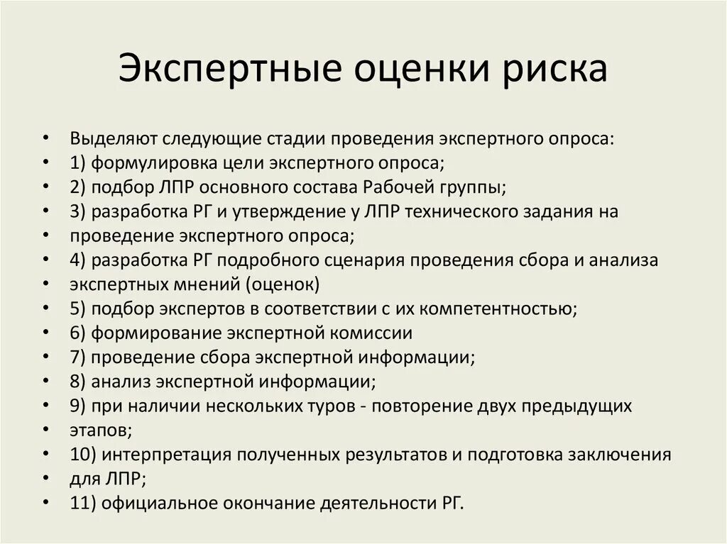 Виды и методы анализа рисков - Telegraph