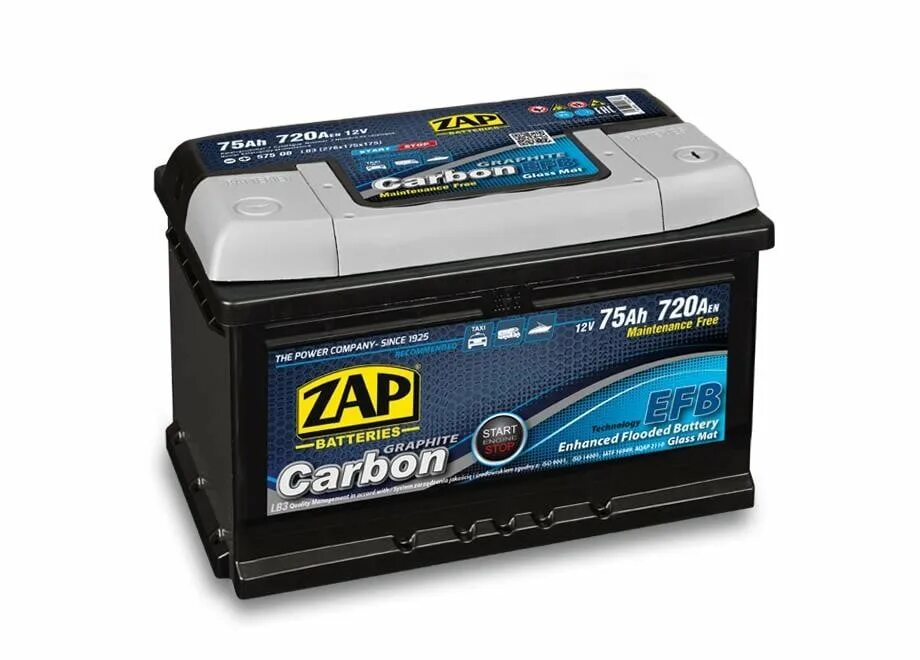 Аккумулятор zap. Zap silver-premium 75ah 750a. акб puma collection 75 ah 720 a. pro zap auto.