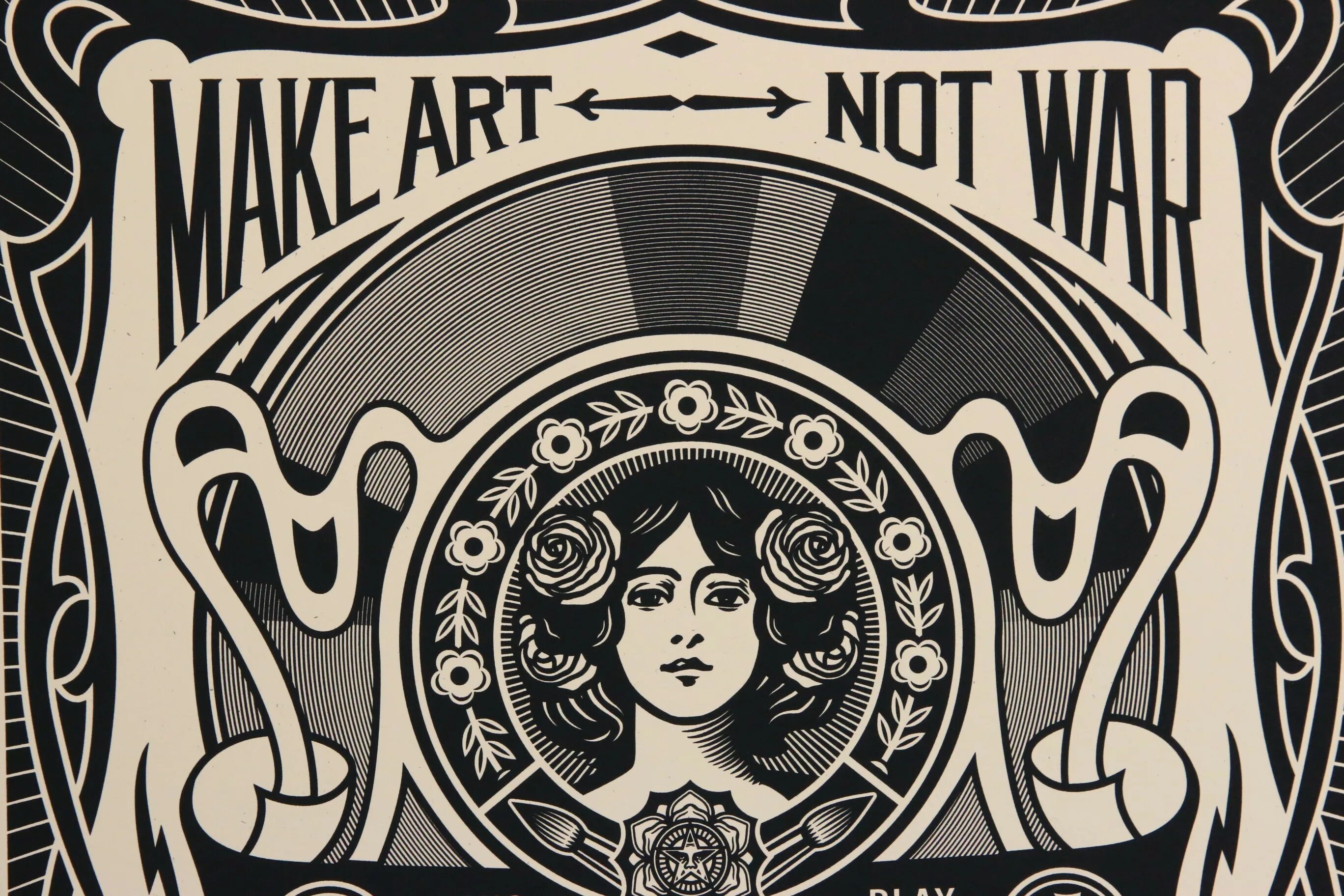 Make your art. Shepard fairey art. шепард фейри картины. obey плакат.