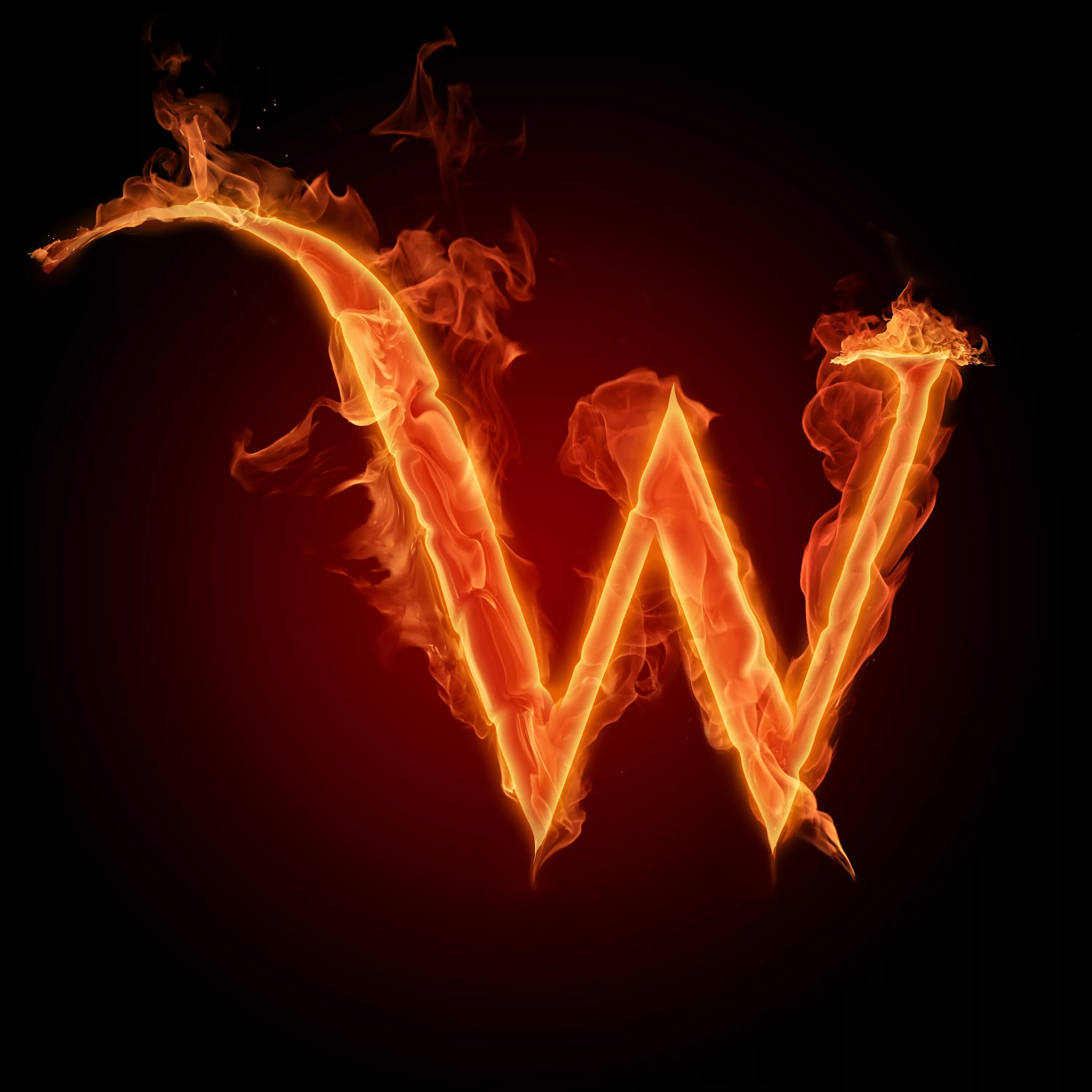 Огненные буквы. Буква w. Огненная буква w. Буква w на черном фоне.