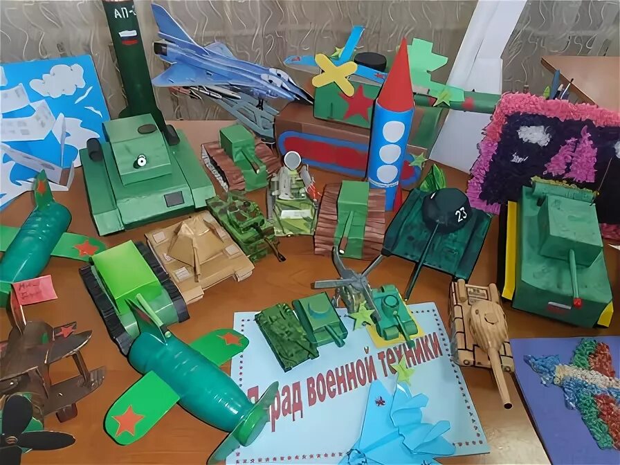 выставка к 23 февраля в детском саду