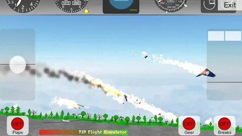 Plane crash simulator