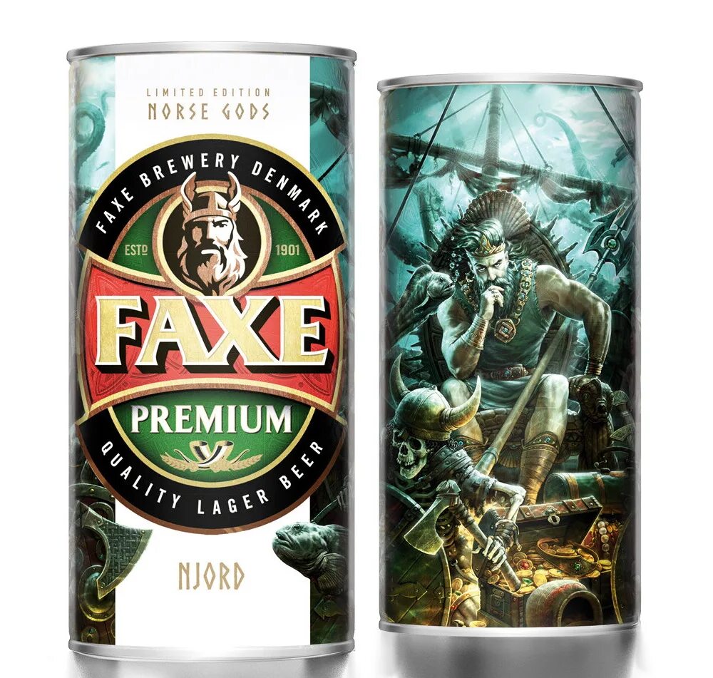 Пиво faxe Premium 0.45. Пиво faxe коллекционное. Faxe Premium Norse Gods. Пиво faxe коллекционные банки.