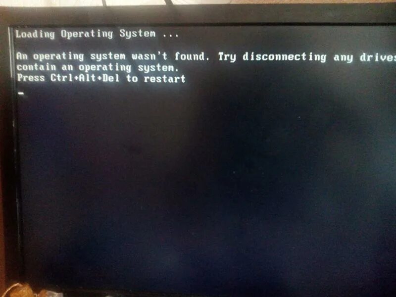 Ошибка loading operating System. Missing operating System при загрузке компьютера с флешки. Error loading operating System Windows XP. Ctrl alt del черный экран после нажатия. Error loading operating