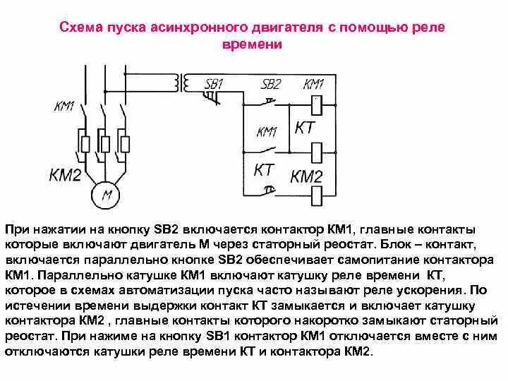 Концы замкнуты накоротко. Схема прямого пуска асинхронного двигателя с лампочками. Схема пуска электродвигателя с реле времени. Схема пуска асинхронного двигателя с реле времени. Схема последовательного пуска электродвигателя.