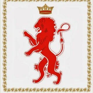 Герб лев с короной