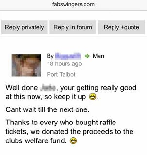 6. A screengrab from fabswingers.com whose members have been holding partie...