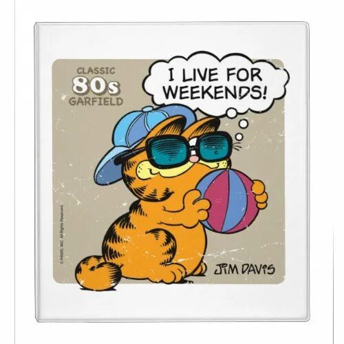 Living for the weekend. Жвачка Гарфилд. Гарфилд с кофе. Gum Garfield cool.