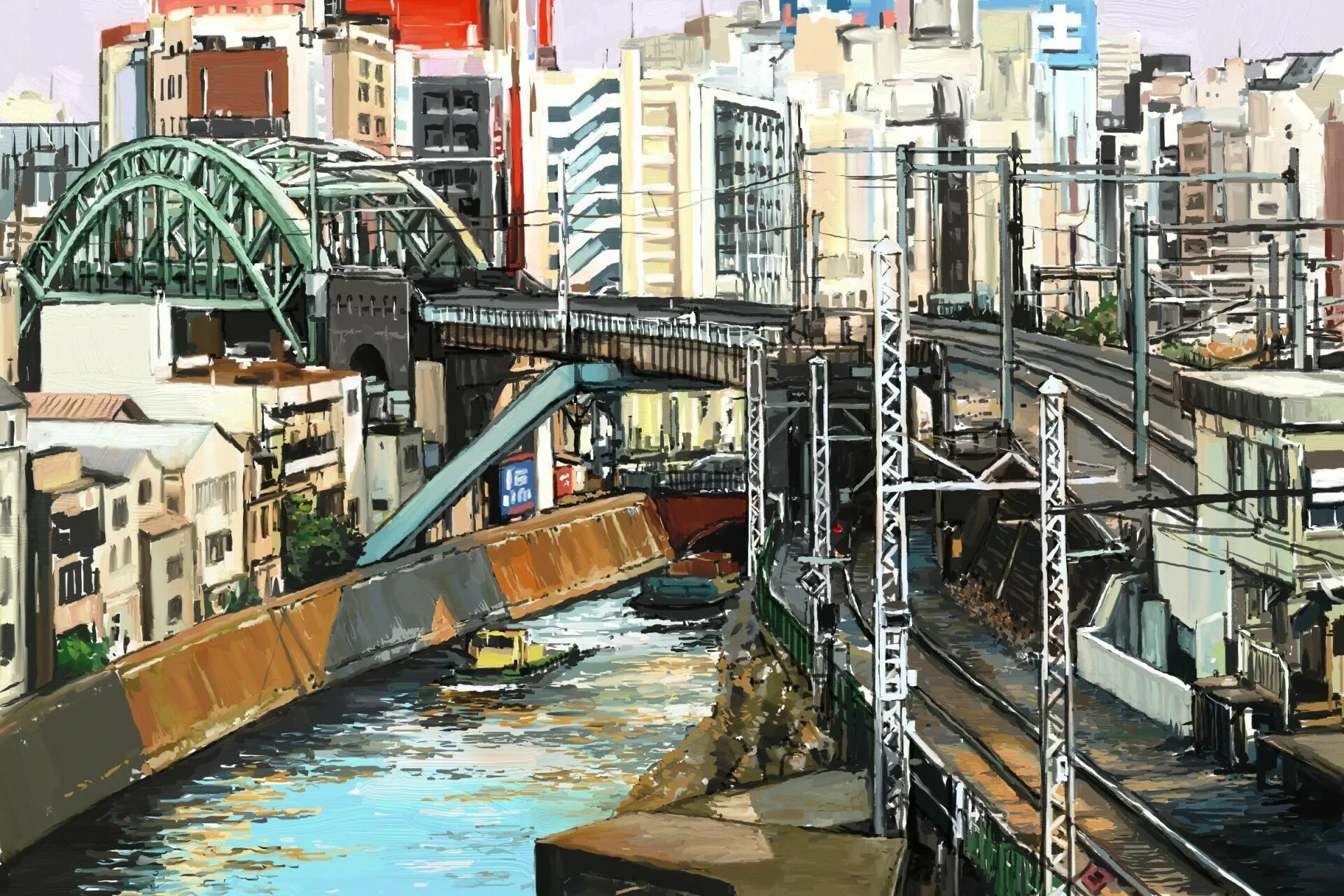 Bridge art