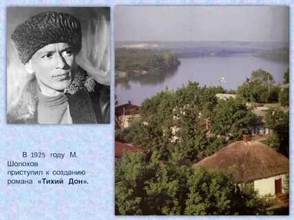 Любовь шолохова к родине