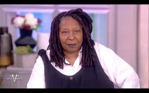 Whoopi Goldberg sported a new look on Monday's episode of "The Vi...