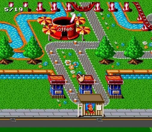 Игра парк сега. Theme Park 1994. Theme Park игра 1994. Theme Park Snes.