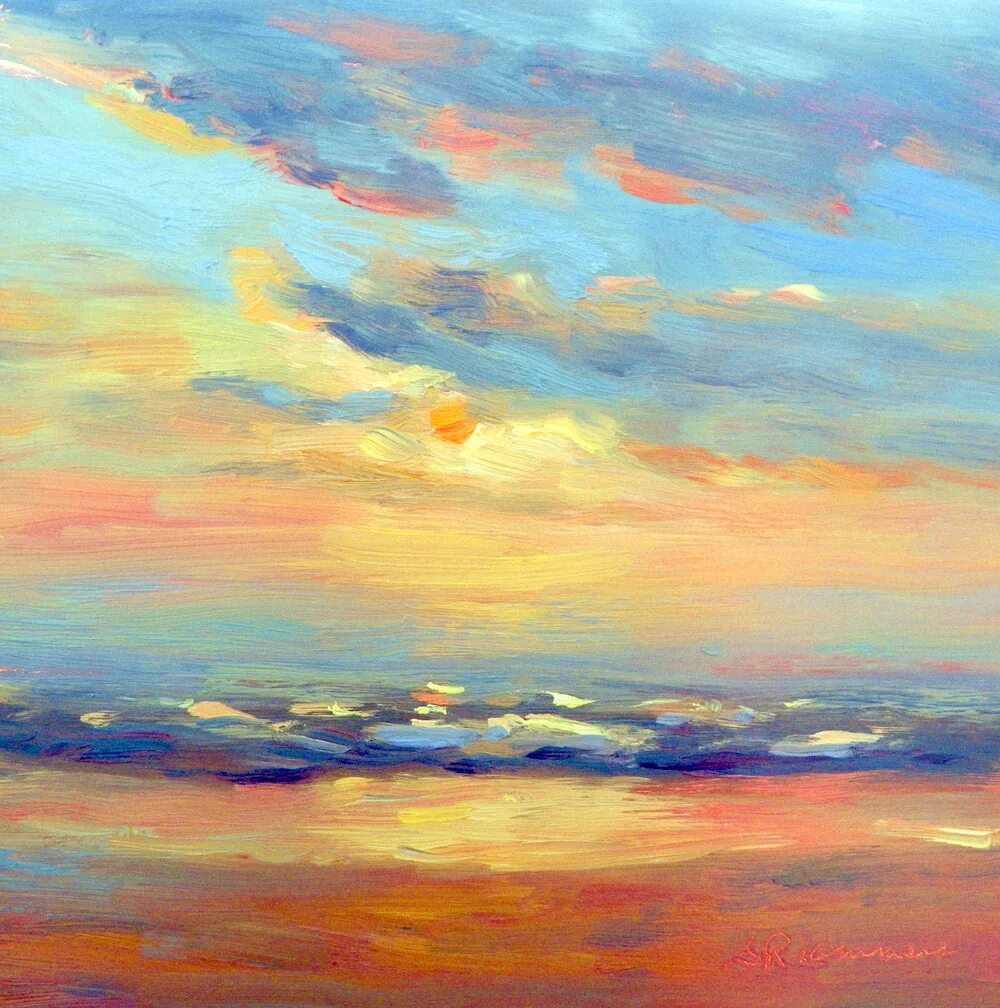 рисование облаков акрилом. небо в живописи акрилом. William hawkins небо. небо акриловыми красками. уильям ф пауэлл живопись.