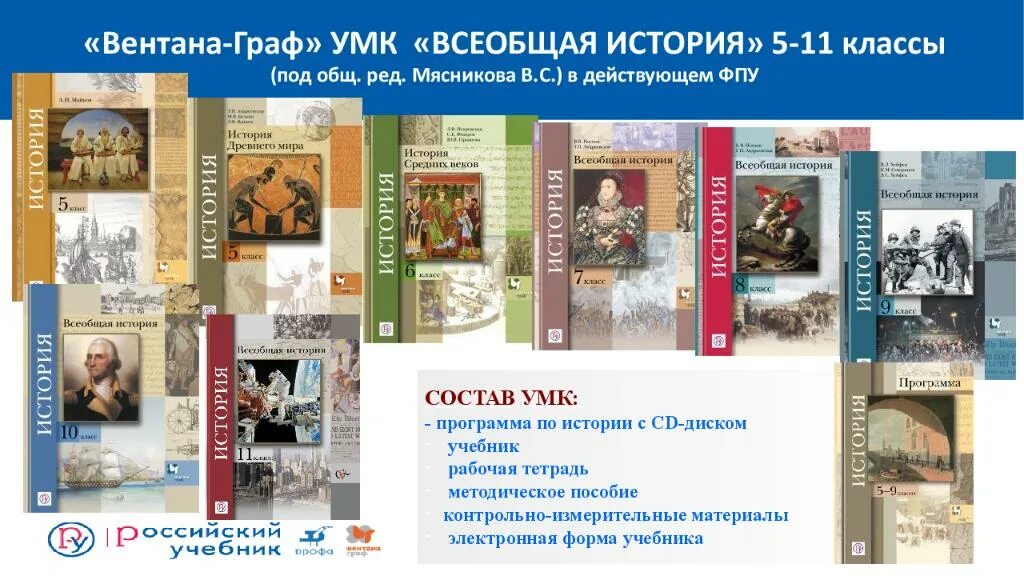 Всеобщая история класс. УМК по истории. УМК Вентана Граф. УМК Всеобщая история Просвещение. УМК по истории 5 класс.