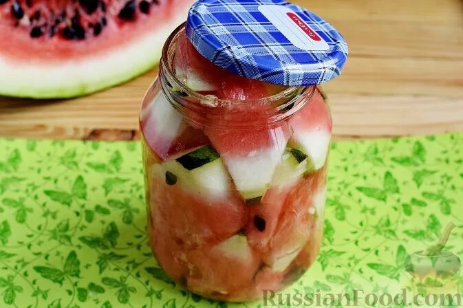 Маринуем арбузы без стерилизации