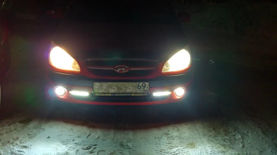 Противотуманные фары led на Hyundai Getz 2007. Led противотуманная фара для Hyundai Getz. Светодиодные ПТФ Хендай Гетц 2007. Hyundai Getz led противотуманки. Противотуманные фары гетц