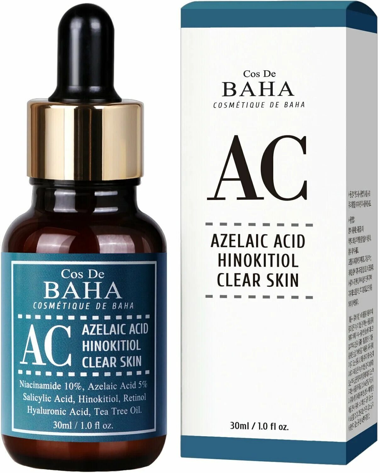 Clear сыворотка отзывы. Cos de Baha acne treatment Serum 30 мл.. Сыворотка cos de Baha az Azelaic acid 10 Serum. Сыворотка для лица cos de Baha с ниацинамидом, 30мл. Cos de Baha Azelaic acid hinokitiol Clear Skin Serum, сыворотка с азелаиновой кислотой, 30 мл.