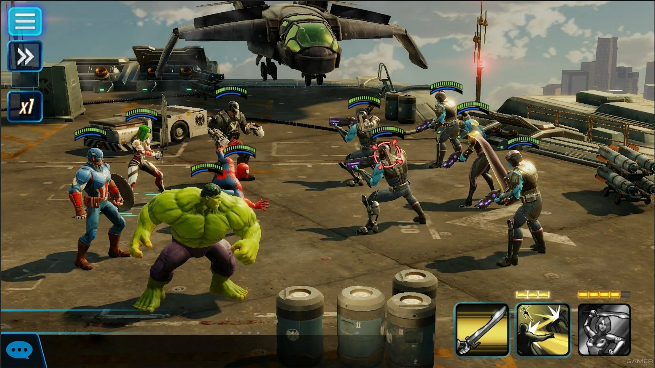 Игра один на android. Игра Marvel Strike Force. Марвел страйк Форс АПК. Marvel Strike Force на андроид. Марвел игры на андроид.