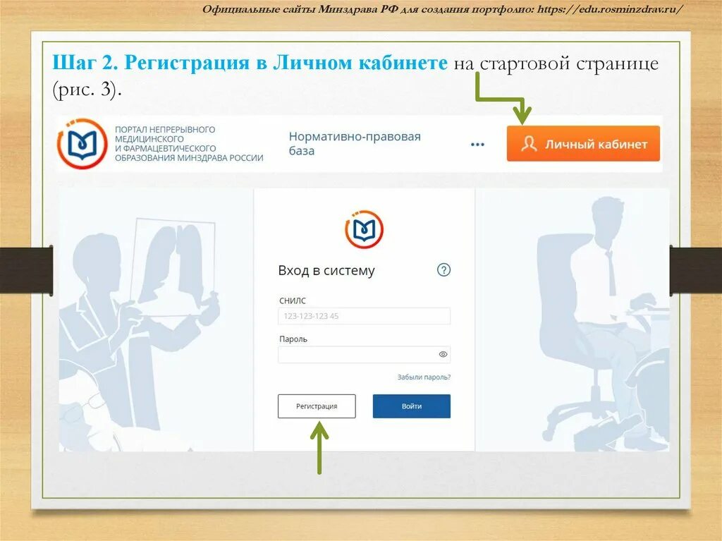 Войти в нмо