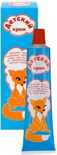 Детский крем лисичка