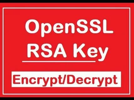 Crypto key generate rsa