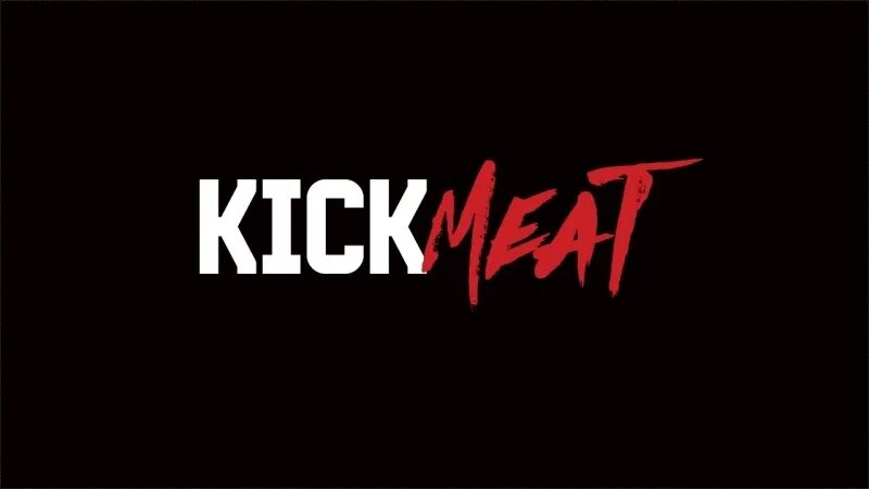 Наклейка Kick meat. Логотип КИК мит. Kickmeat, Краснодар. Kick meat СПБ.