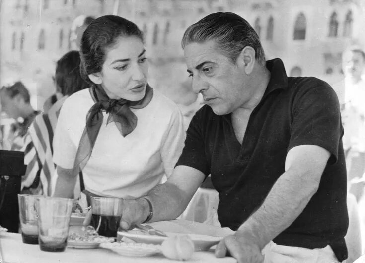 Jackie Callas Maria Callas and Aristote Onassis, Paris, 1960 Актер, Марио
