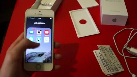 Восстановленный айфон 5s