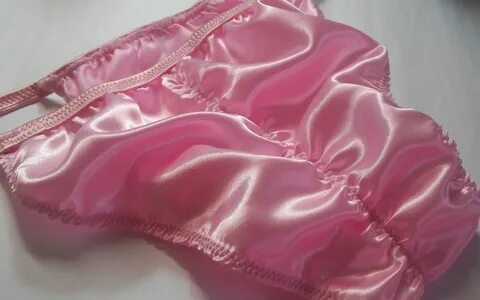 Mens Custom sewn Satin charmeuse Underwear open Tanga Bikini Brief Handmade...