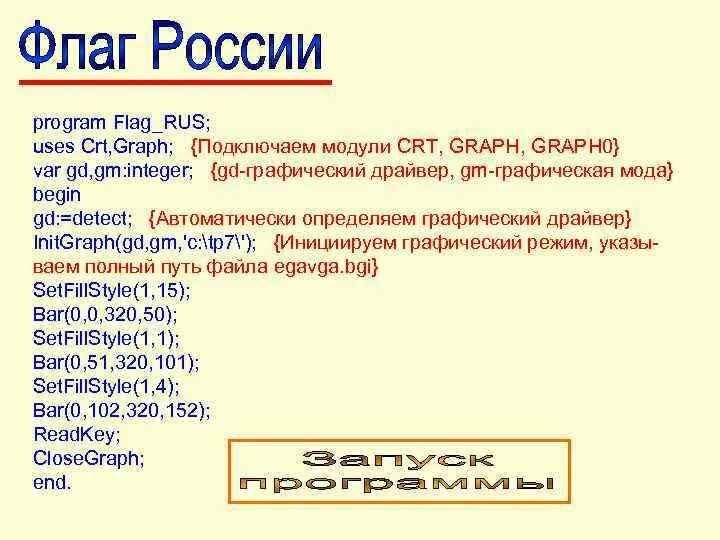 CRT В Паскале. Uses CRT В Паскале что это. Паскаль программа CRT. Флажок в Паскале.