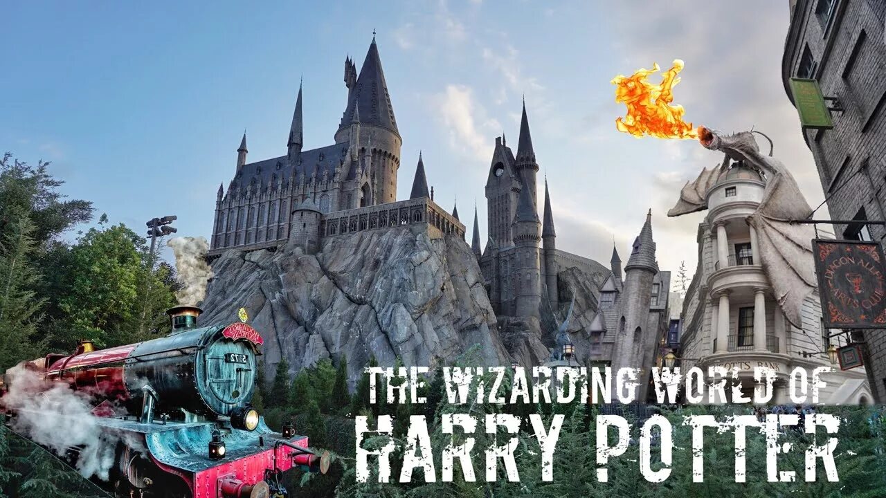 Wizarding world of harry. Хогсмид Harry Potter Wizarding World.