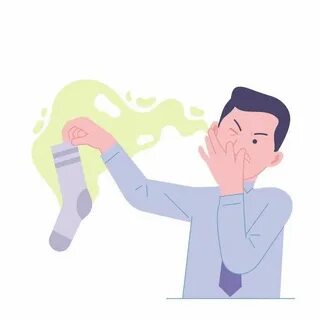 Foot socks smell