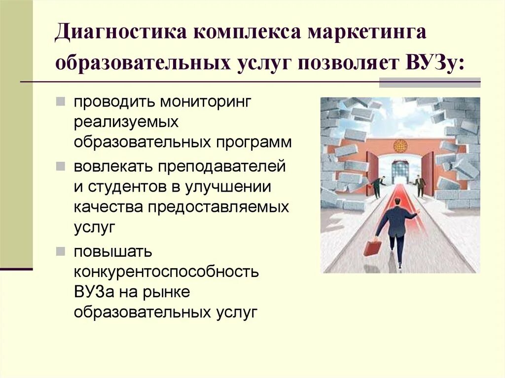 Комплекс маркетинга образовательных услуг. Принципы маркетинга в образовании. Маркетинг в образовании презентация. Маркетинг образовательных услуг презентация. Продвижение образовательной организации