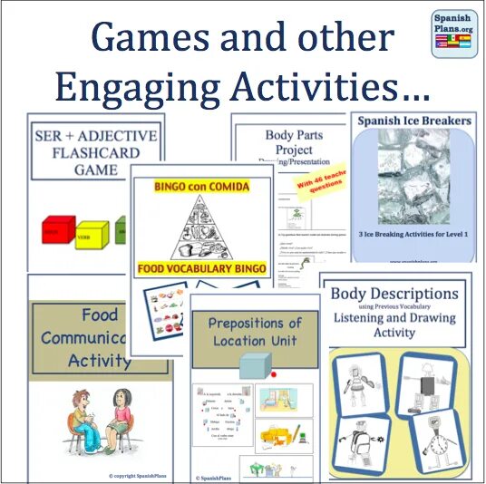 Engaging activities