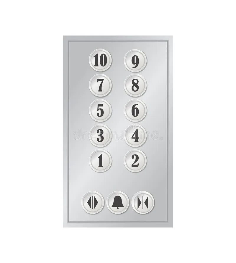Покажи схему лифта как нарисовать кнопки Using elevator Royalty Free Vector Image VectorStock